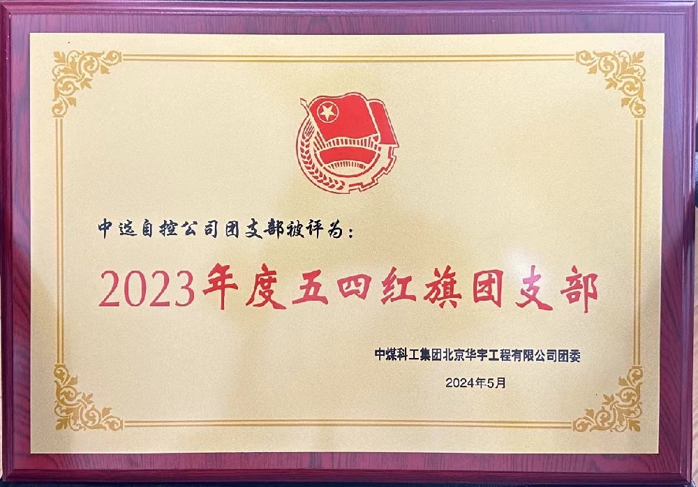 【公司新聞】聚青春榜樣 展中選風(fēng)采 | 中選自控團支部榮獲“五四紅旗團支部”等多項榮譽稱號！